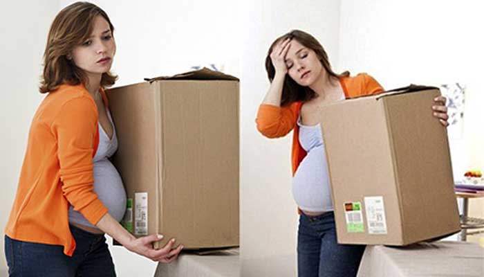 Chuyển nhà khi mang bầu