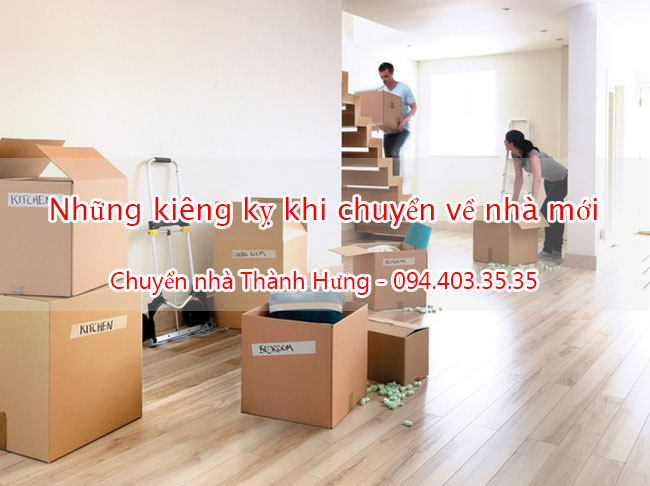 Những kiêng kỵ khi chuyển về nhà mới