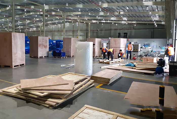 dịch vụ đóng pallet gỗ, thùng gỗ của Thành Hưng