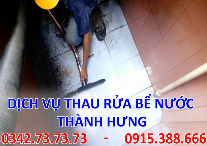 Dịch vụ hút nước, làm sạch bể ngầm uy tín Dịch vụ hút nước, làm sạch bể ngầm uy tín