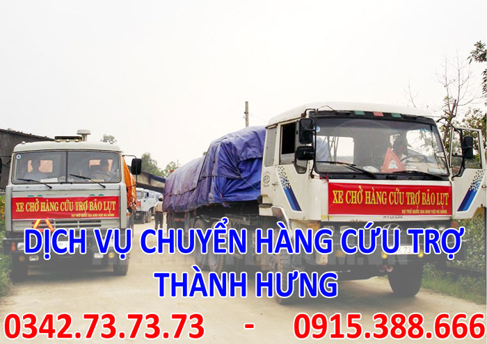 Dịch vụ vận chuyển hàng cứu trợ an toàn
