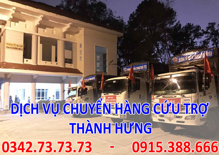 Dịch vụ vận chuyển hàng cứu trợ