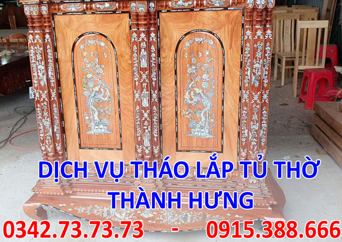 Tìm thợ tháo tủ thờ Tìm thợ tháo tủ thờ