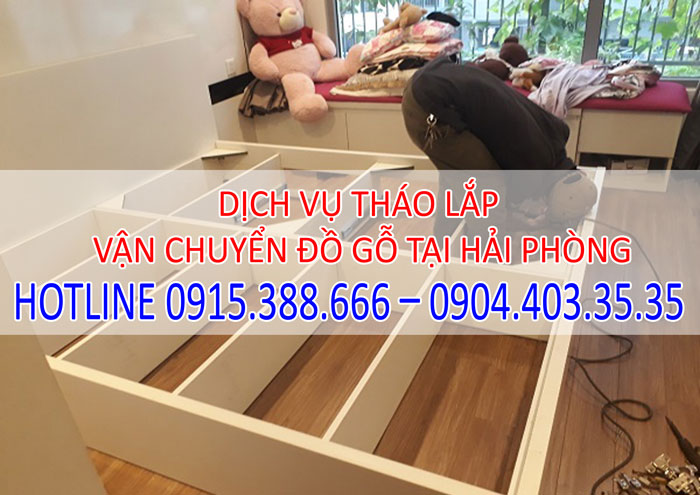 Dịch vụ tháo lắp vận chuyển nội thất tại Hải Phòng