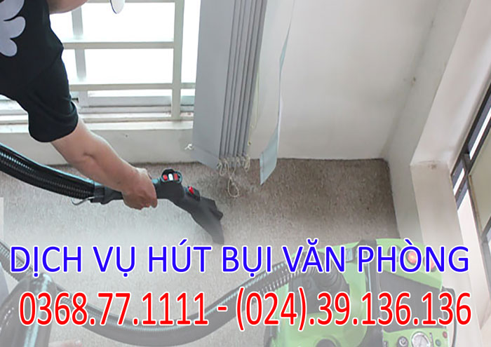 Dịch vụ hút bụi văn phòng tại Hà Nội giá rẻ