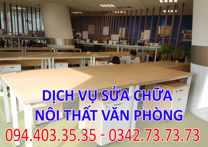 Dịch vụ sửa chữa nội thất văn phòng tại Hà Nội