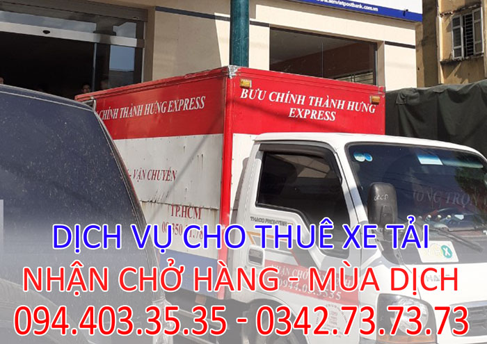 Dịch vụ cho thuê xe tải thùng kín Dịch vụ cho thuê xe tải thùng kín