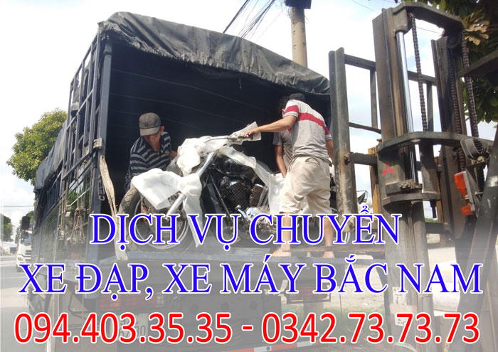 dịch vụ chuyển xe đạp xe máy bắc nam