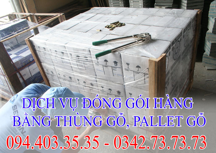 dịch vụ đóng gói hàng bằng thùng gỗ ,balet gỗ giá rẻ
