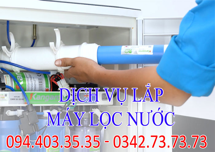 Dịch vụ lắp máy lọc nước chuyên nghiệp tại Hà Nội