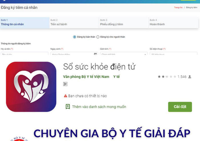 Hướng dẫn đăng ký tiêm vaccine COVID online Hướng dẫn đăng ký tiêm vaccine COVID online