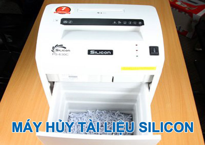 Máy huỷ tài liệu Silicon Máy huỷ tài liệu Silicon