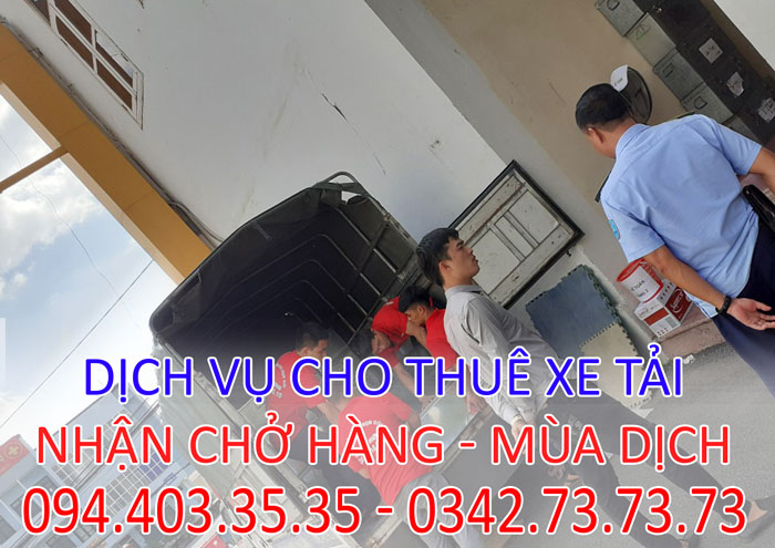 Cho thuê xe tải Quế Võ - Bắc Ninh chuyên nghiệp
