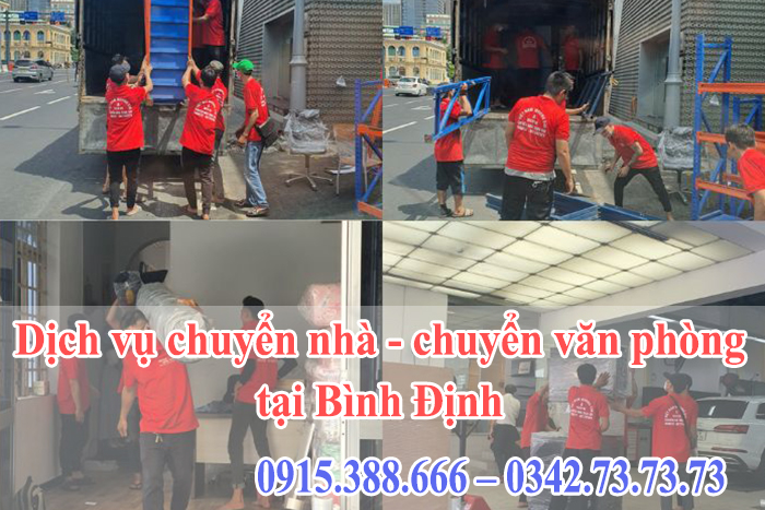 Dịch vụ chuyển nhà - chuyển văn phòng tại Bình Định