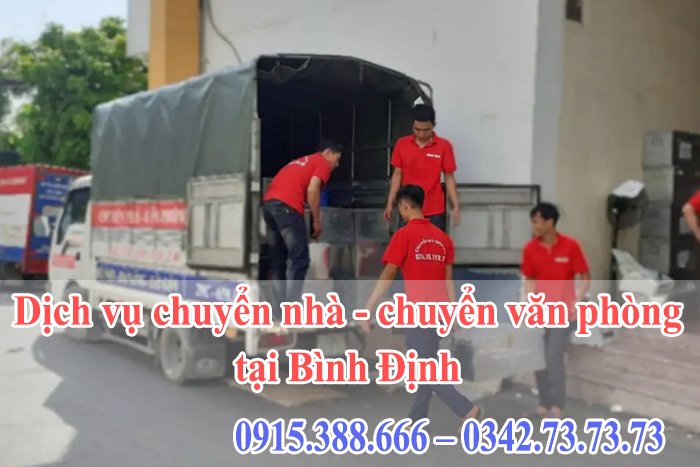 Dịch vụ chuyển nhà - chuyển văn phòng tại Bình Định