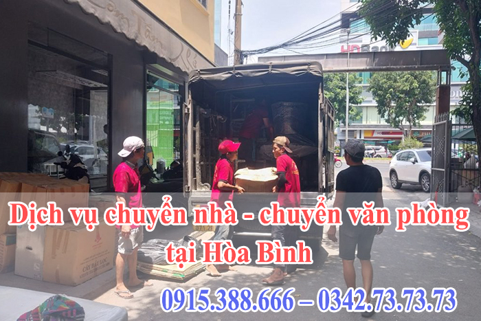 Dịch vụ chuyển nhà - chuyển văn phòng tại Hòa Bình