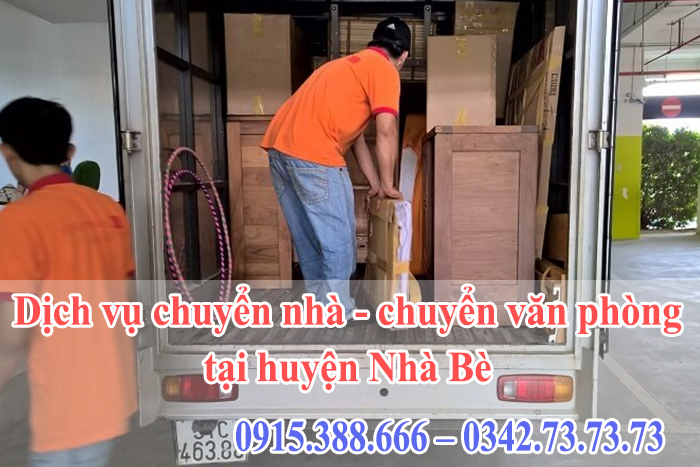 Dịch vụ chuyển nhà - chuyển văn phòng tại huyện Nhà Bè