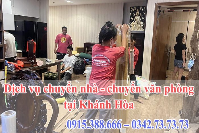 Dịch vụ chuyển nhà - chuyển văn phòng tại Khánh Hòa 