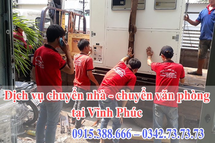 Dịch vụ chuyển nhà - chuyển văn phòng tại Vĩnh Phúc
