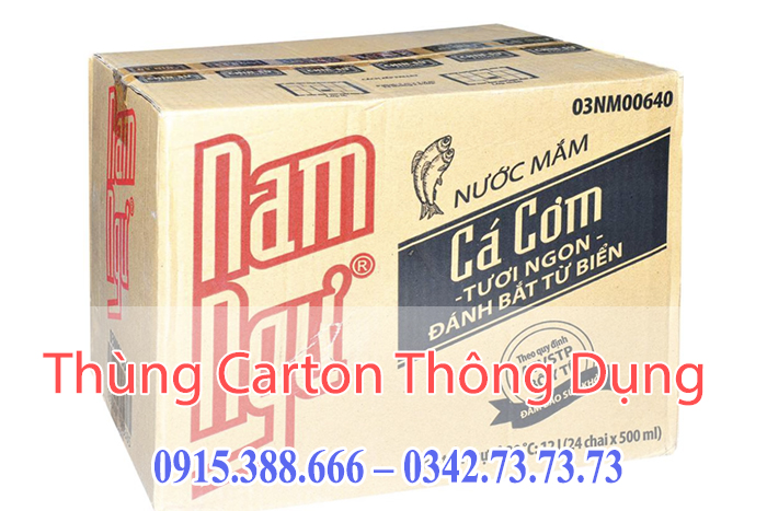 Các Loại Thùng Carton Thông Dụng