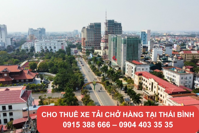 Nhu cầu vận chuyển hàng hóa tại Thái Bình ngày càng tăng