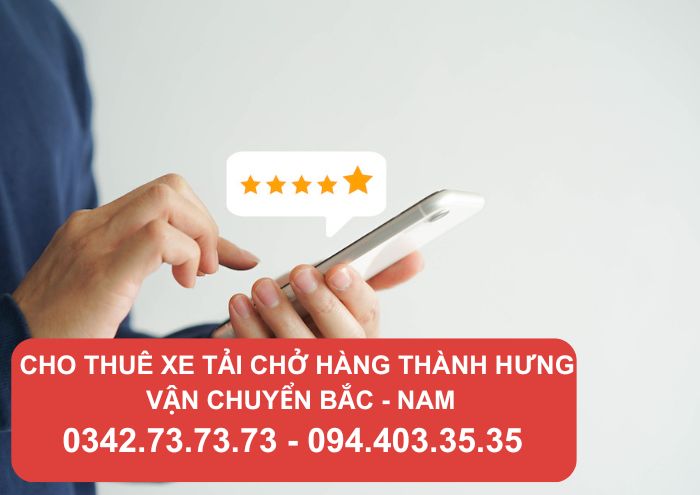 Cho thuê xe tải chở hàng