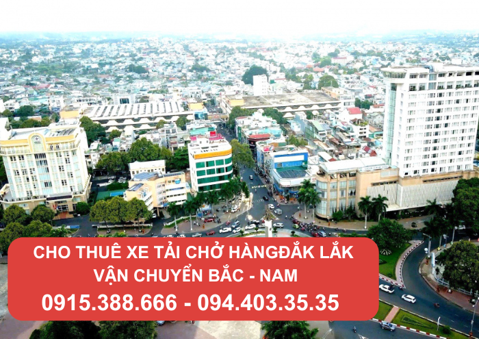 dịch v�?thuê xe tải ch�?hàng Đắk Lắk của Thành Hưng