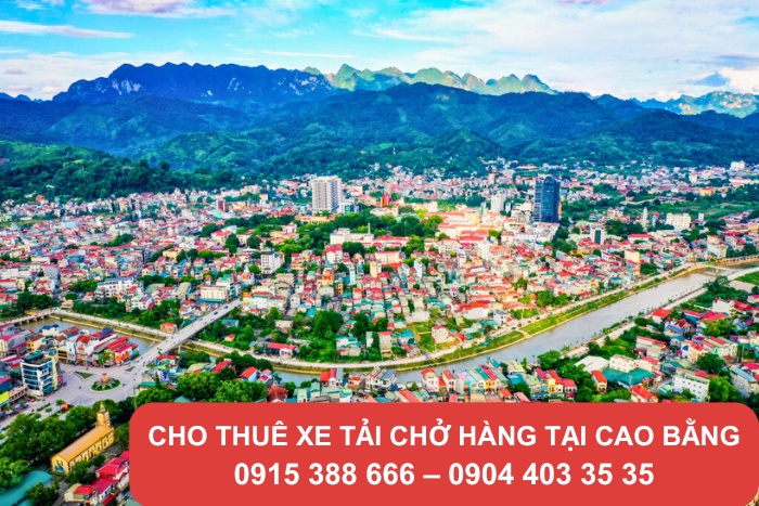 Nhu cầu thuê xe tải vận chuyển hàng hóa tại Cao Bằng ngày càng tăng