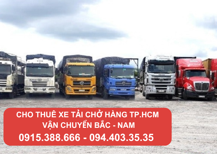 Dịch vụ cho thuê xe tải chở hàng TP Hồ Chí Minh