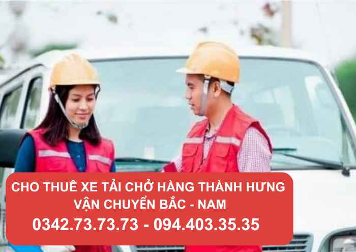 dịch vụ cho thuê xe tải chở hàng