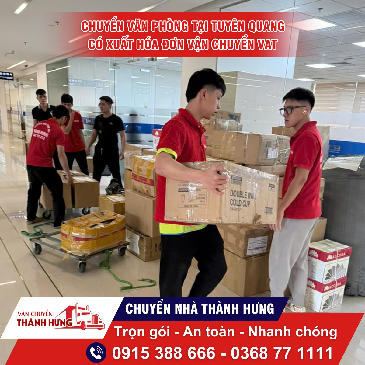Dịch vụ chuyển văn phòng tại Tuyên Quang
