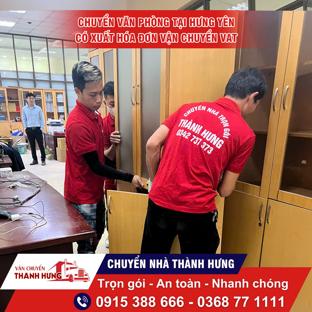 Dịch v�?Chuyển văn phòng tại Hưng Yên uy tín