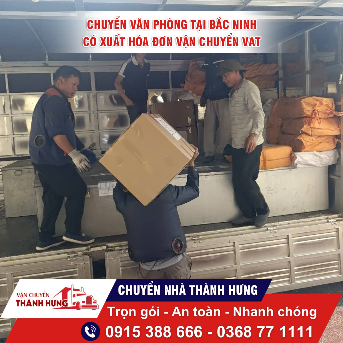 chuyển văn phòng Bắc Ninh chuyển văn phòng Bắc Ninh