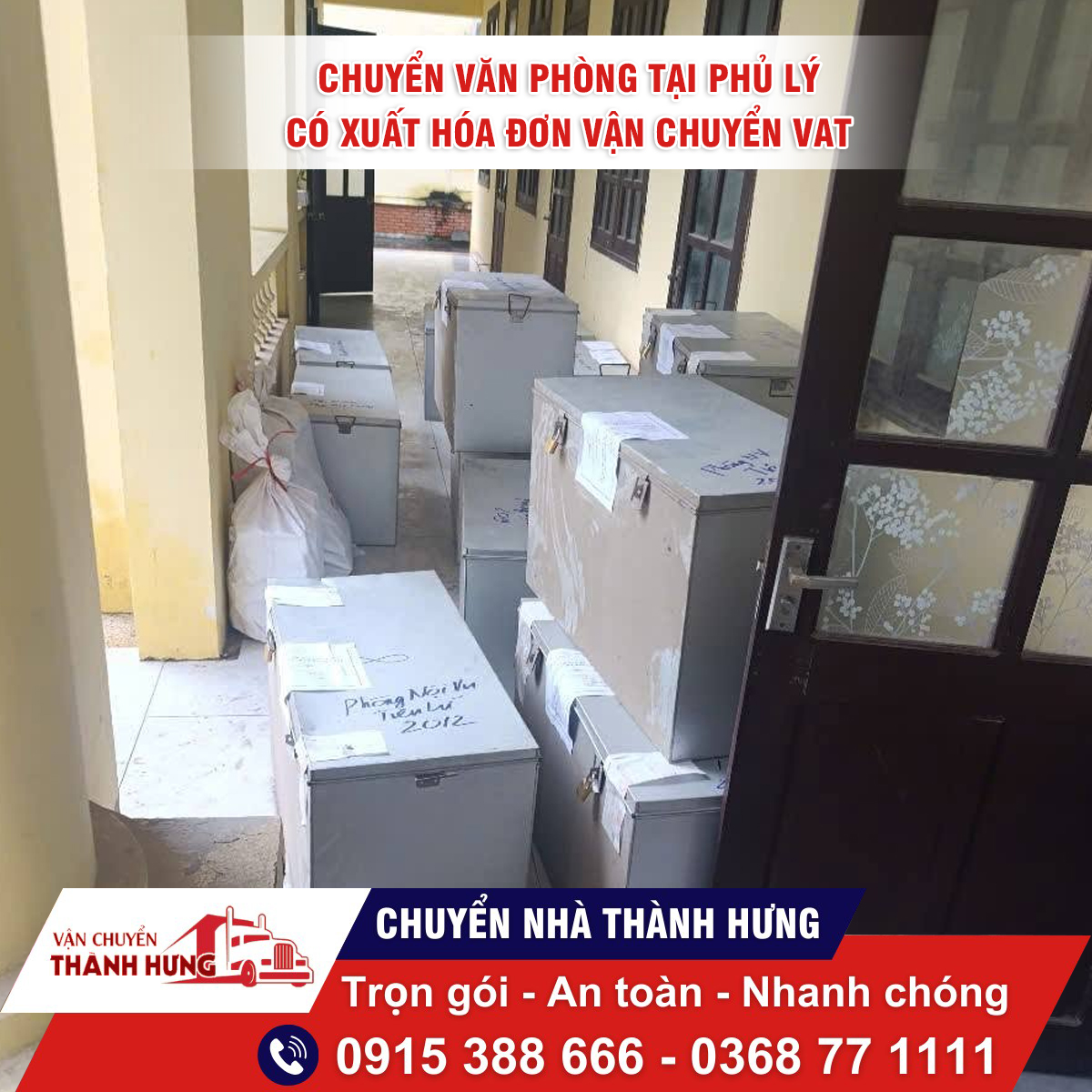 Chuyển văn phòng Hà Nam
