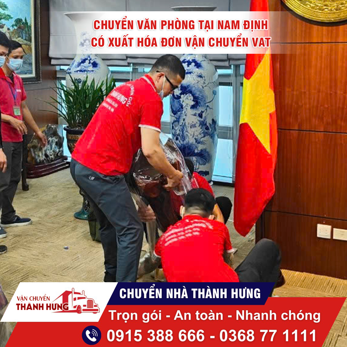 Chuyển văn phòng Nam Định Chuyển văn phòng Nam Định