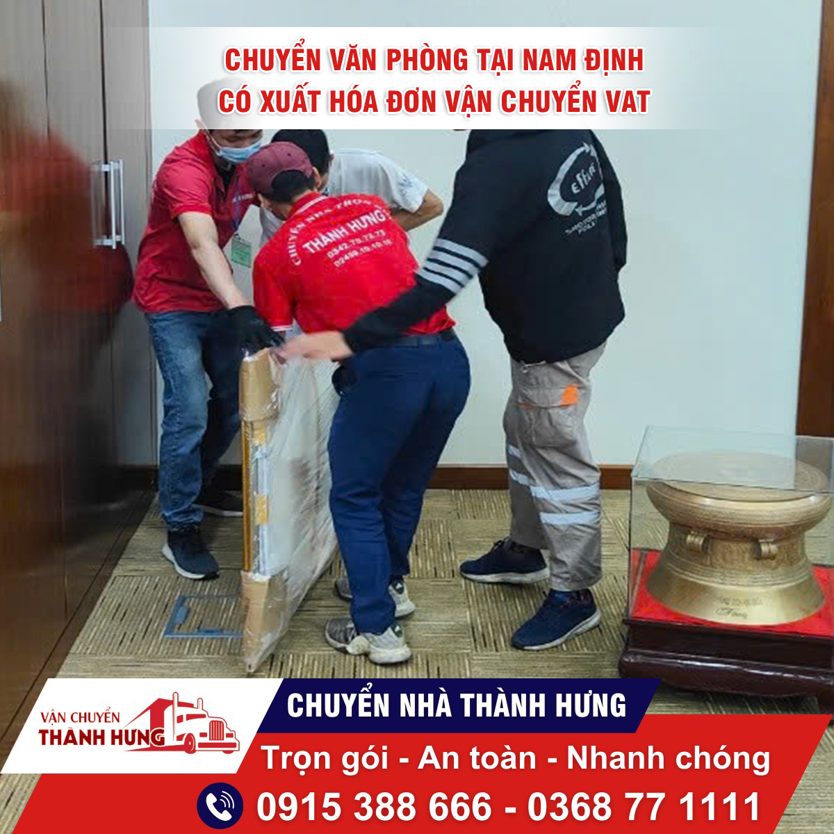Chuyển văn phòng tại Nam Định Chuyển văn phòng tại Nam Định
